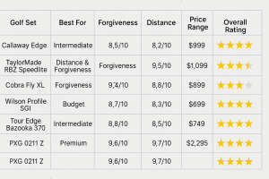5 Alternatives to the Callaway Edge Golf Set